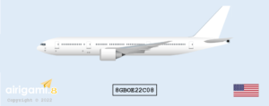 8G: Boeing 777-200 Template [8GBOE22C08]