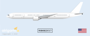 8G: Boeing 777-300ER Template [8GBOE22C17]