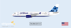 8G: JetBlue Airways (2010 c/s) - Airbus A320-200 [8GJBU22C16]