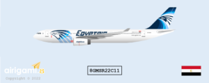 8G: Egyptair (2008 c/s) - Airbus A330-200 [8GMSR22C11]