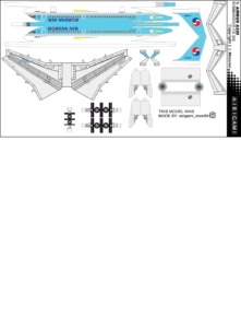 4G: Korean Air (1984 c/s) – Airbus A220-300 [Airigami X by Oan_2547TH ...