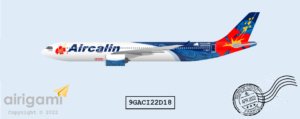 9G: Aircalin (2014 c/s) - Airbus A330-900NEO [9GACI22D18]