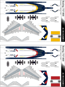 4G: Azur Air Ukraine (2010 c/s) – Boeing 737-800 and Boeing 737-800 ...