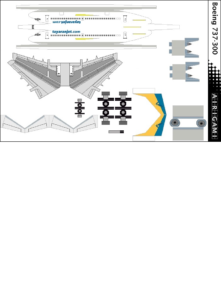 4G: Tayaran Jet (2018 c/s) – Boeing 737-300 [Airigami X by Paolo M ...