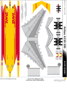 4G: EAT Leipzig (2002 c/s) – Airbus A330-300 [Airigami X by RobertCojan ...