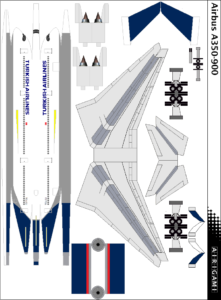 4G: Turkish Airlines (2009 c/s) – Airbus A350-900 [Airigami X by ...