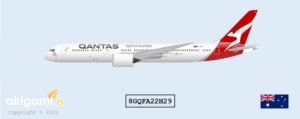 8G: Qantas Airways (2016 c/s) - Boeing 787-9 [8GQFA22H29]