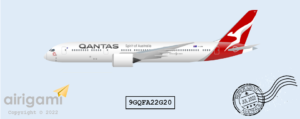 9G: Qantas Airways (2016 c/s) - Boeing 787-9 [9GQFA22G20]