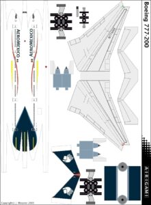 4G: AeroMexico (2012 c/s) – Boeing 777-200 [Airigami X by Strato ...