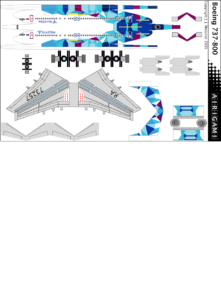 4G: NordStar (2021 c/s) – Boeing 737-800 [Airigami X by RobertCojan ...